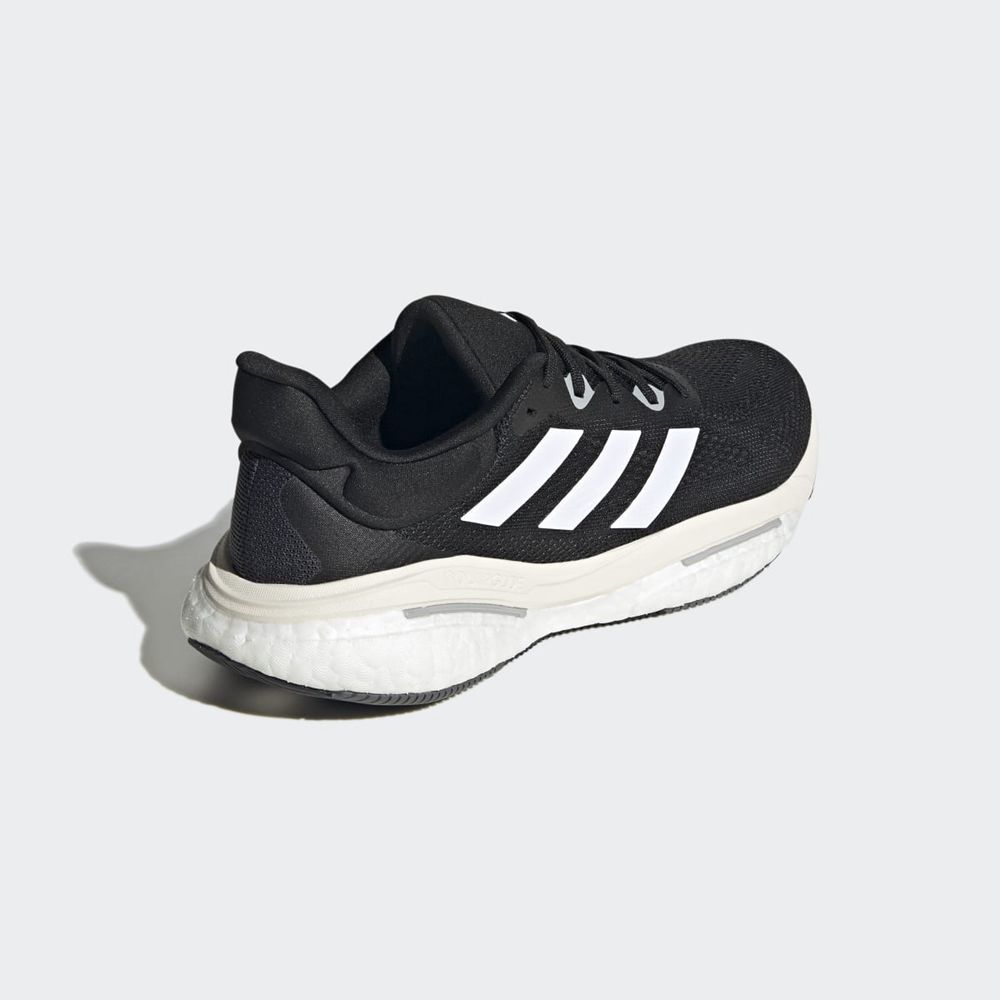 Chaussure Running Adidas Solarglide 6 Noir Blanche Grise Homme | UMB-45248309