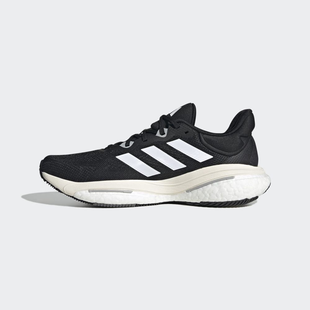 Chaussure Running Adidas Solarglide 6 Noir Blanche Grise Homme | UMB-45248309