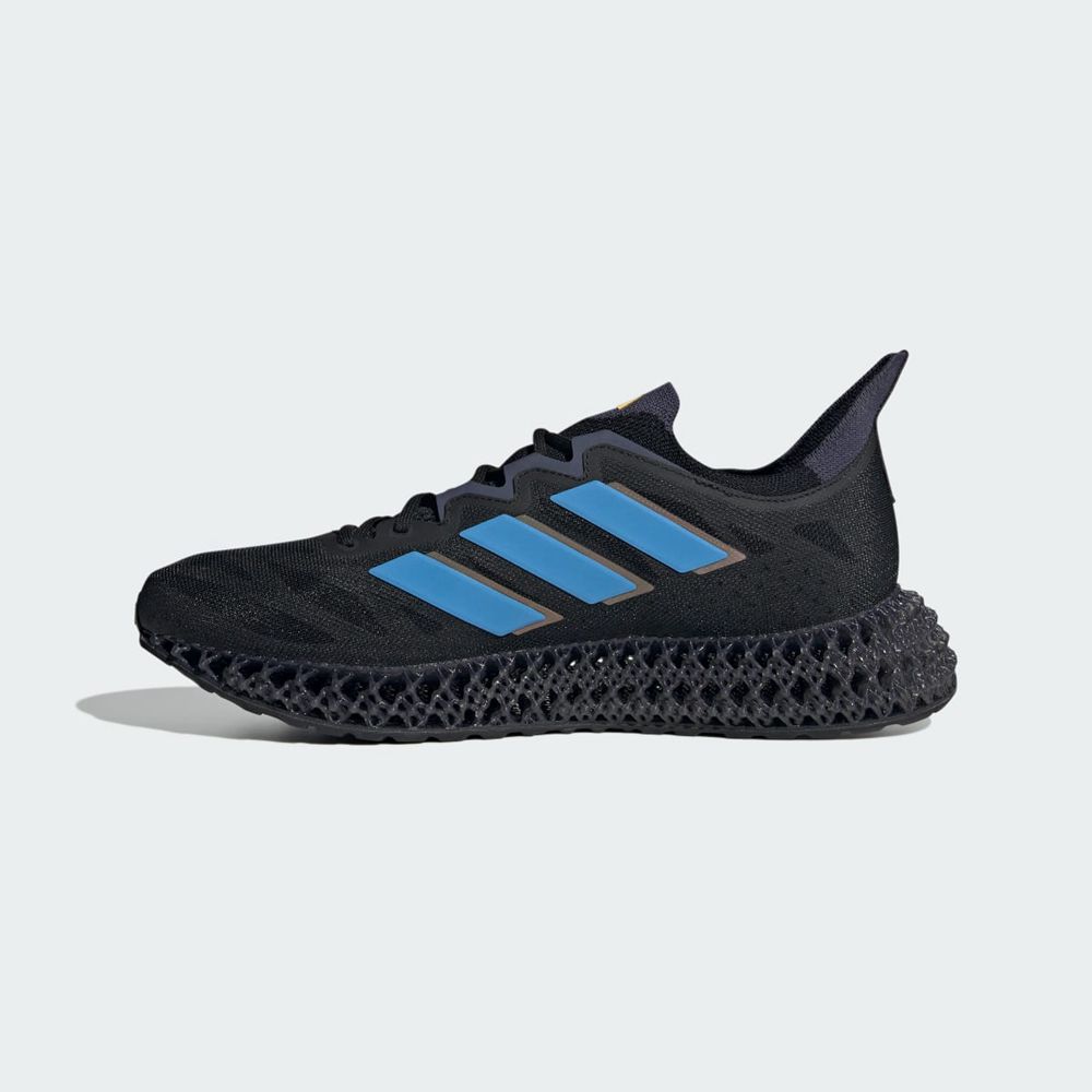 Chaussure Running Adidas 4DFWD 3 Noir Bleu Blanche Homme | MTT-22635319