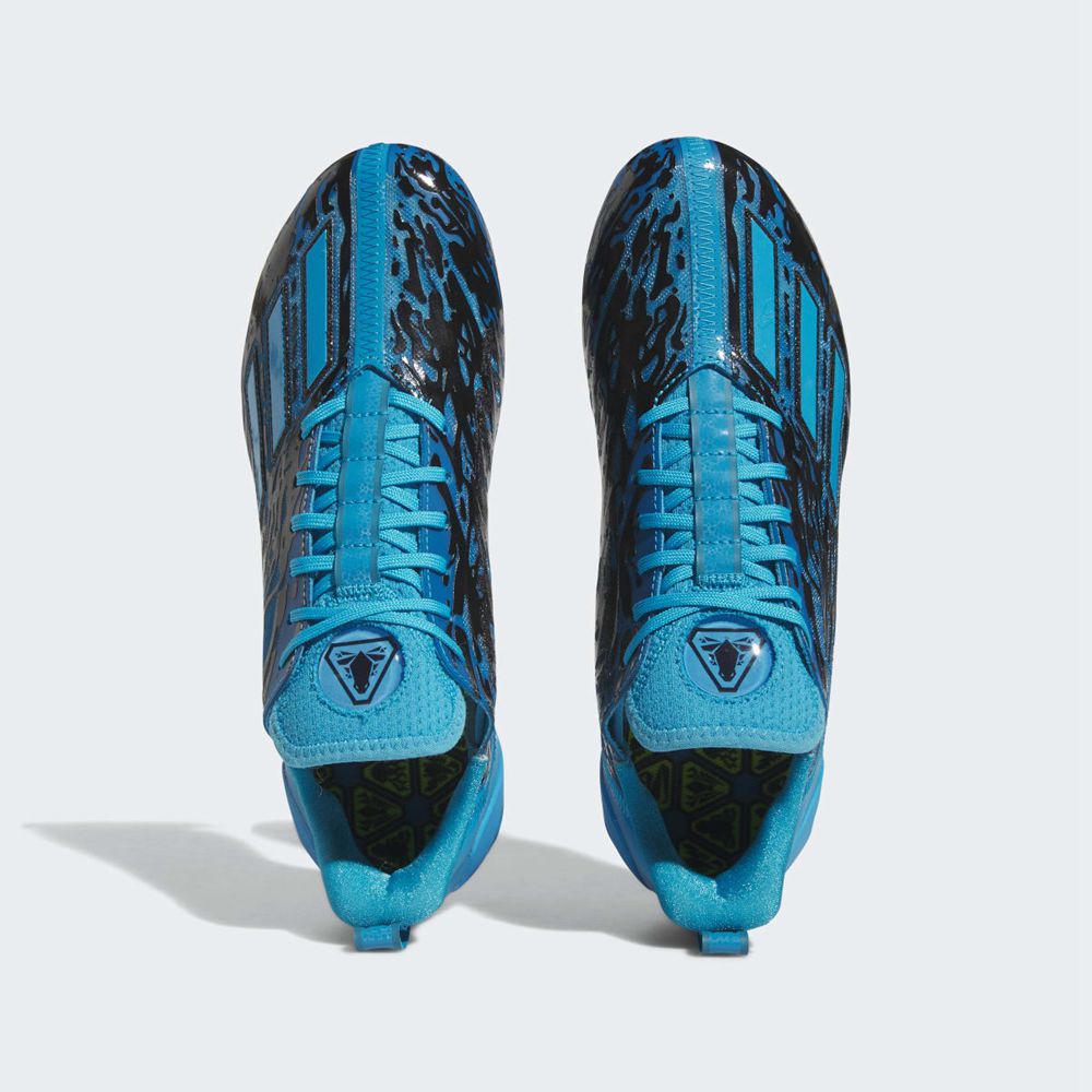 Chaussure de Foot Adidas Adizero 12.0 Poison Bleu Noir Homme | NZX-17717496