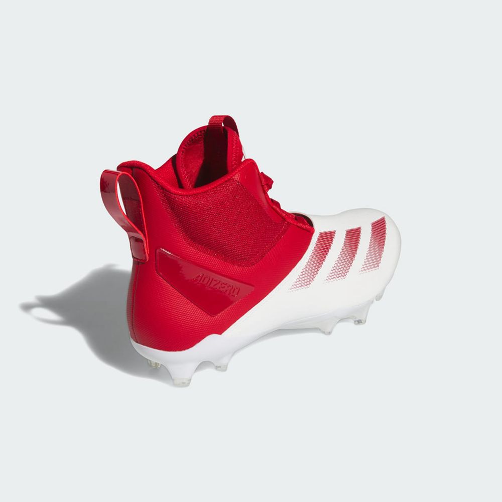 Chaussure de Foot Adidas Adizero Chaos Blanche Rouge Homme | UZB-97456201