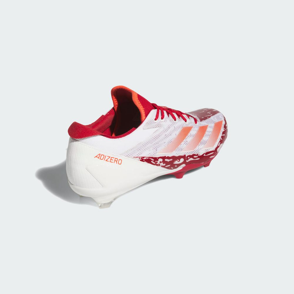 Chaussure de Foot Adidas Adizero Electric Speed Juice Blanche Rouge Homme | HWD-24405154