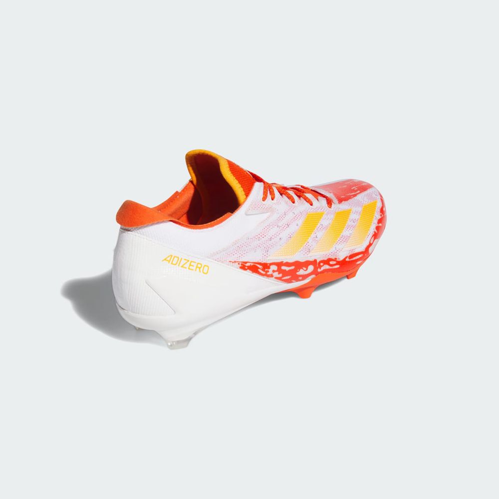 Chaussure de Foot Adidas Adizero Electric Speed Juice Blanche Orange Homme | NAE-40315141