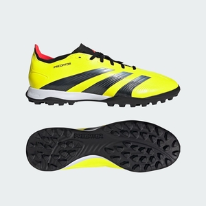 Chaussure Futsal Adidas Predator 24 League Low Turf Jaune Noir Rouge Homme | RLT-37918375