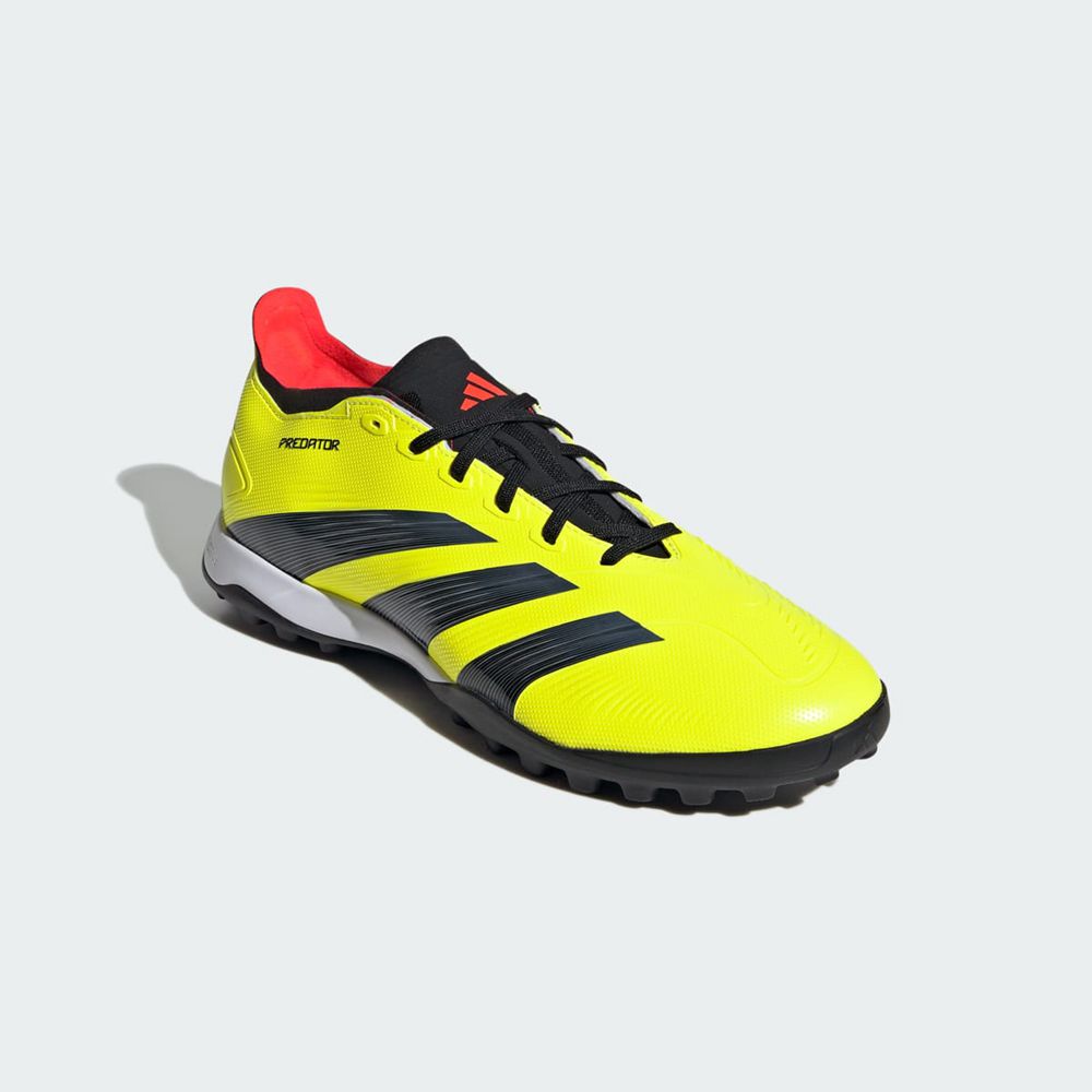 Chaussure Futsal Adidas Predator 24 League Low Turf Jaune Noir Rouge Homme | RLT-37918375