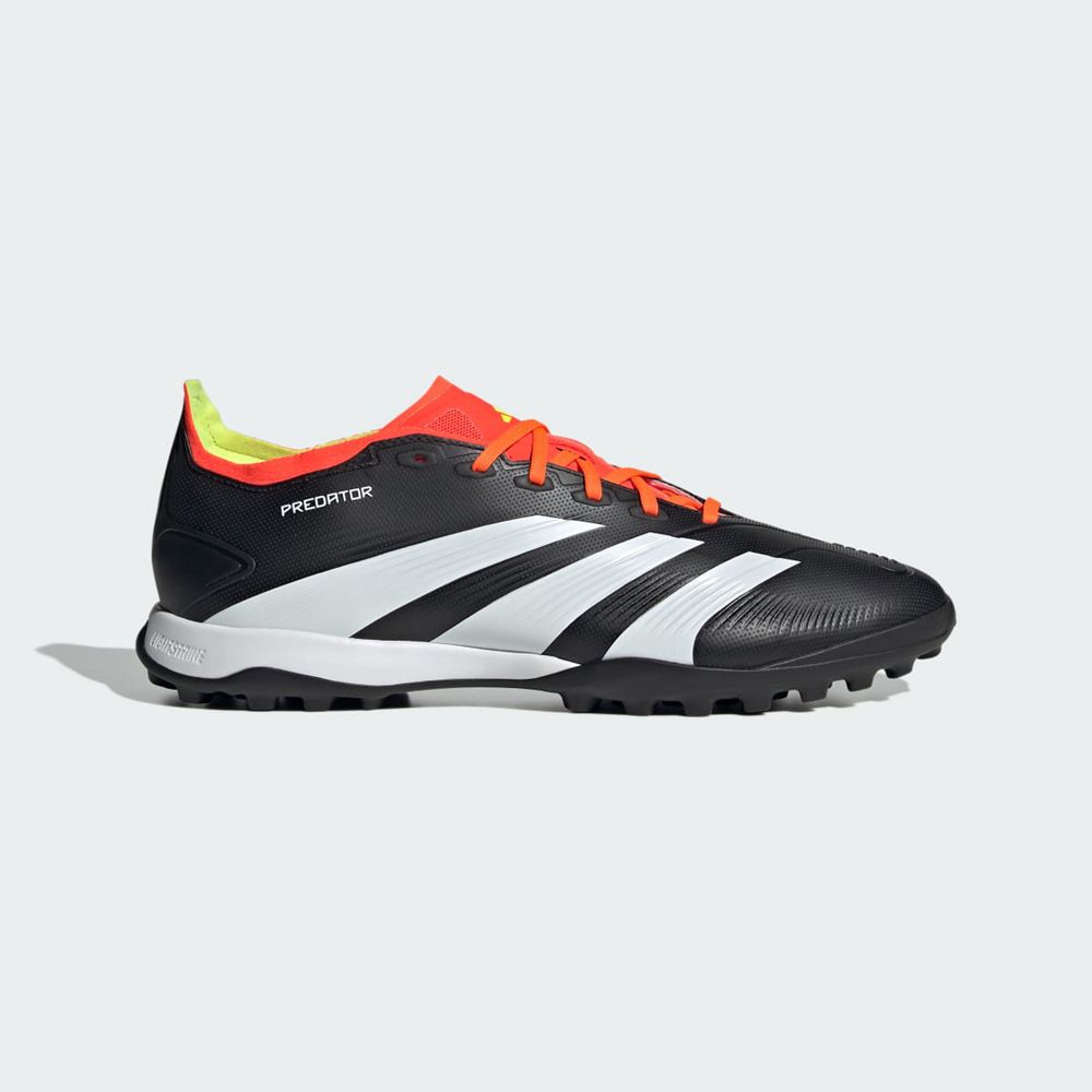 Chaussure Futsal Adidas Predator 24 League Low Turf Noir Blanche Rouge Homme | MJO-21521624