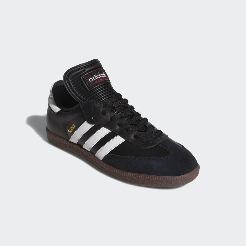 Chaussure Futsal Adidas Samba Classic Noir Blanche Homme | HCM-21060133