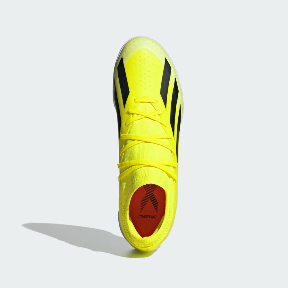 Chaussure Futsal Adidas X Crazyfast League Jaune Noir Blanche Homme | DDP-41440612