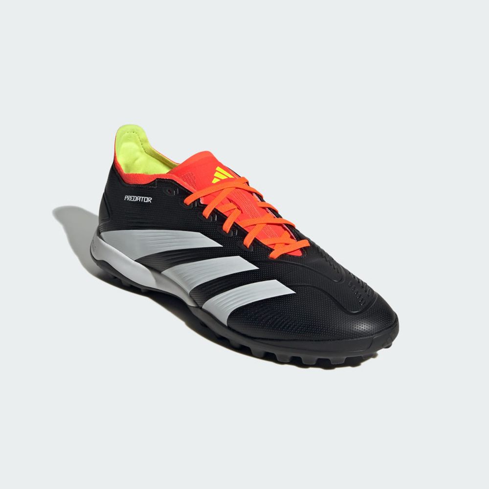 Chaussure Futsal Adidas Predator 24 League Low Turf Noir Blanche Rouge Homme | MJO-21521624