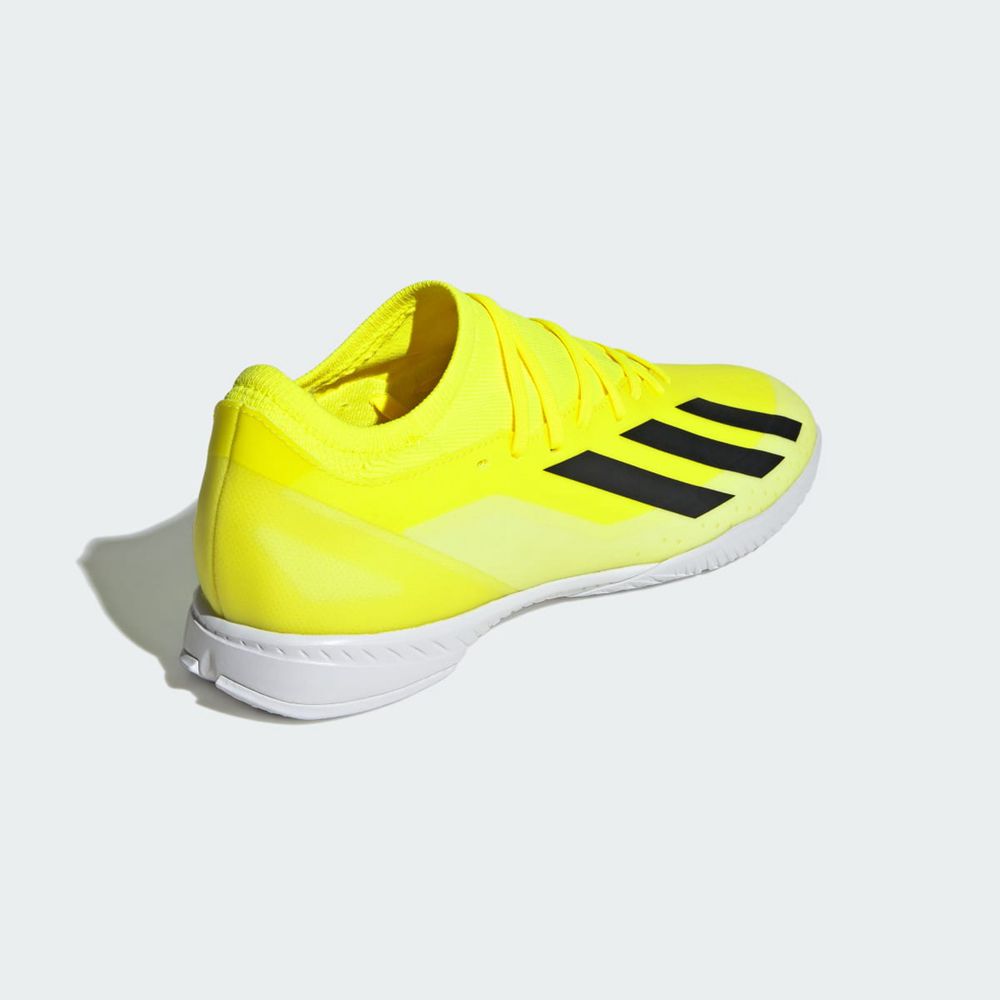 Chaussure Futsal Adidas X Crazyfast League Jaune Noir Blanche Homme | DDP-41440612