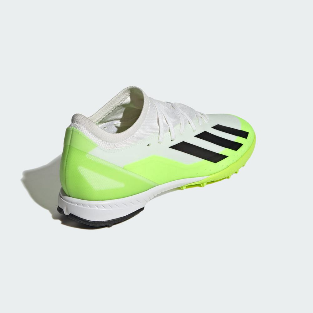 Chaussure Futsal Adidas X Crazyfast.3 Turf Blanche Noir Vert Homme | UEK-81209172