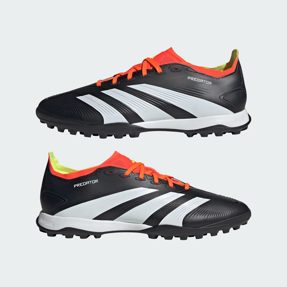 Chaussure Futsal Adidas Predator 24 League Low Turf Noir Blanche Rouge Homme | MJO-21521624