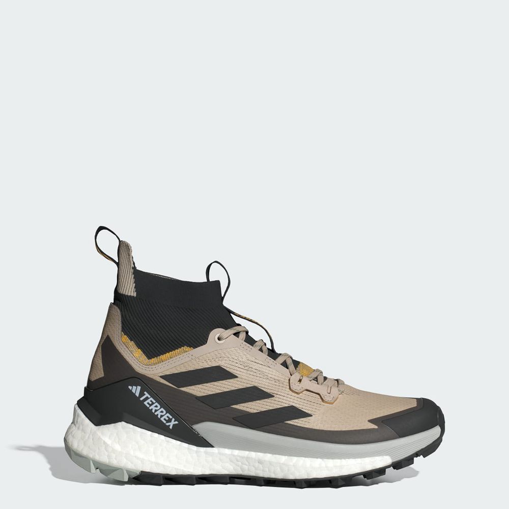 Chaussure de Randonnée Adidas Terrex Free Hiker 2.0 Beige Noir Jaune Homme | ULG-48532550