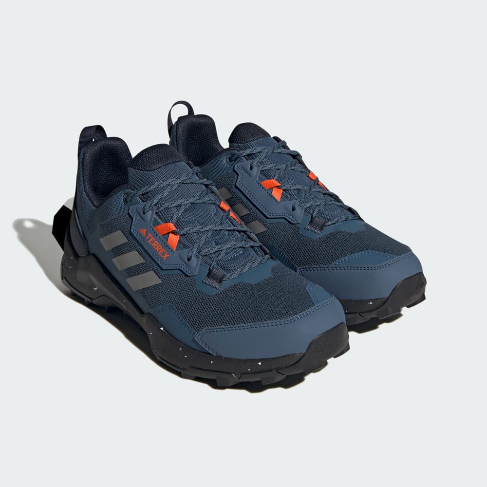 Chaussure de Randonnée Adidas Terrex AX4 Bleu Marine Grise Orange Homme | MMG-98935460