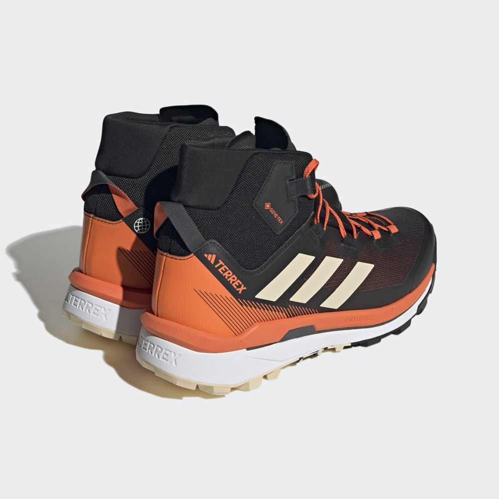 Chaussure de Randonnée Adidas Terrex Skychaser Tech Gore-Tex Noir Beige Orange Homme | HZE-48524785