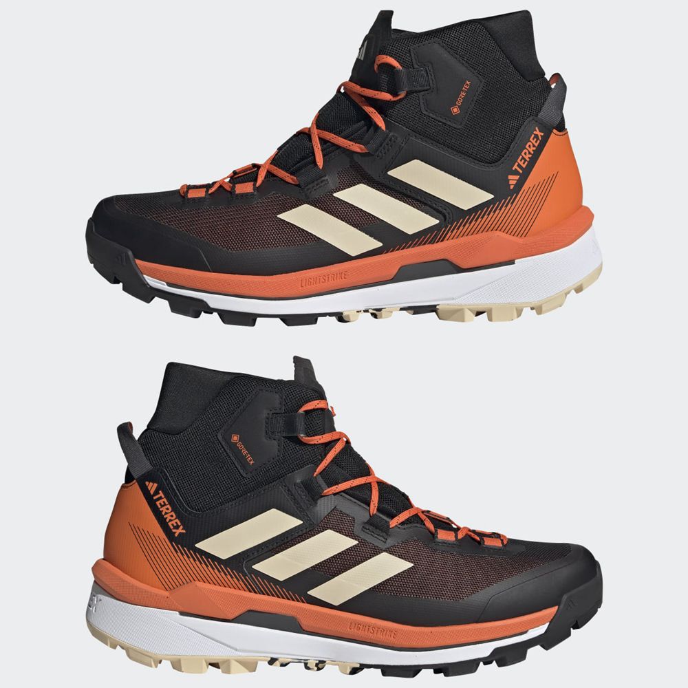 Chaussure de Randonnée Adidas Terrex Skychaser Tech Gore-Tex Noir Beige Orange Homme | HZE-48524785