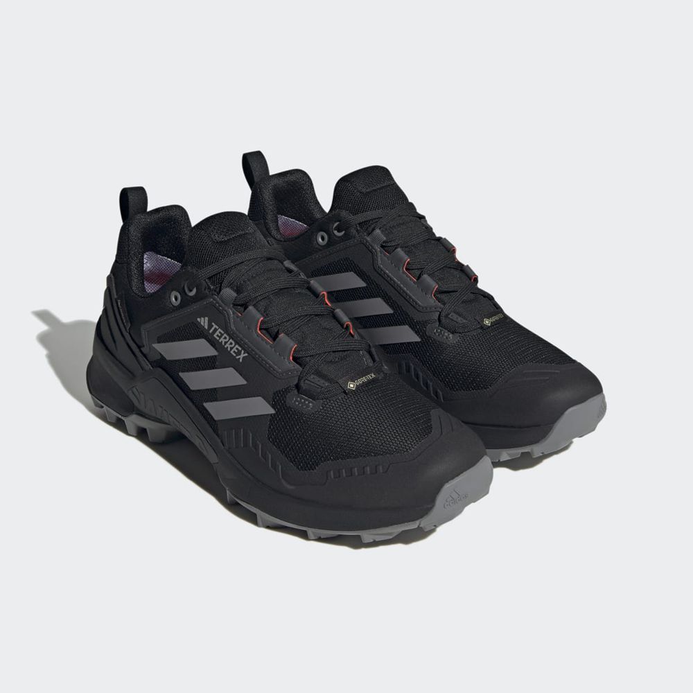 Chaussure de Randonnée Adidas Terrex Swift R3 Gore-Tex Noir Grise Rouge Homme | PKZ-78011220