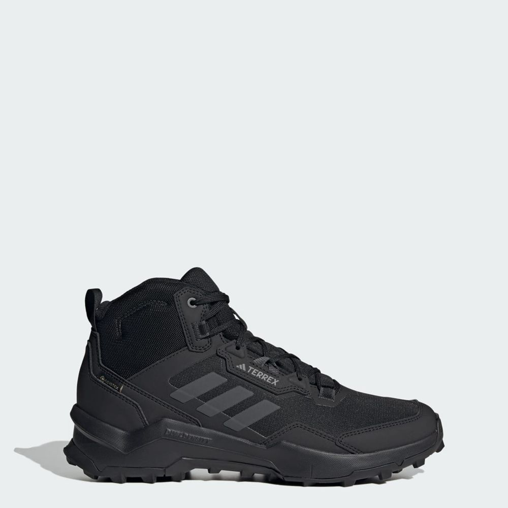 Chaussure de Randonnée Adidas Terrex AX4 Mid Gore-Tex Noir Grise Homme | XYN-90796003