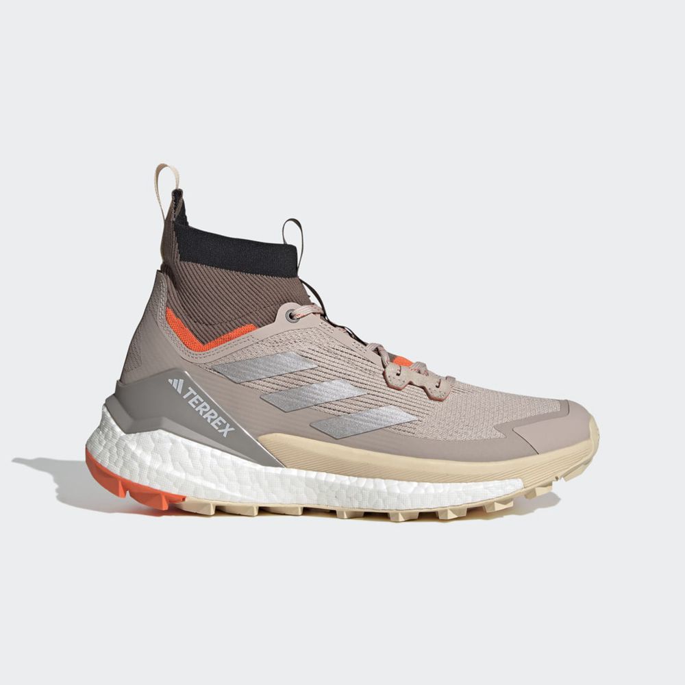 Chaussure de Randonnée Adidas Terrex Free Hiker 2.0 Grise Orange Noir Homme | KWZ-90990834