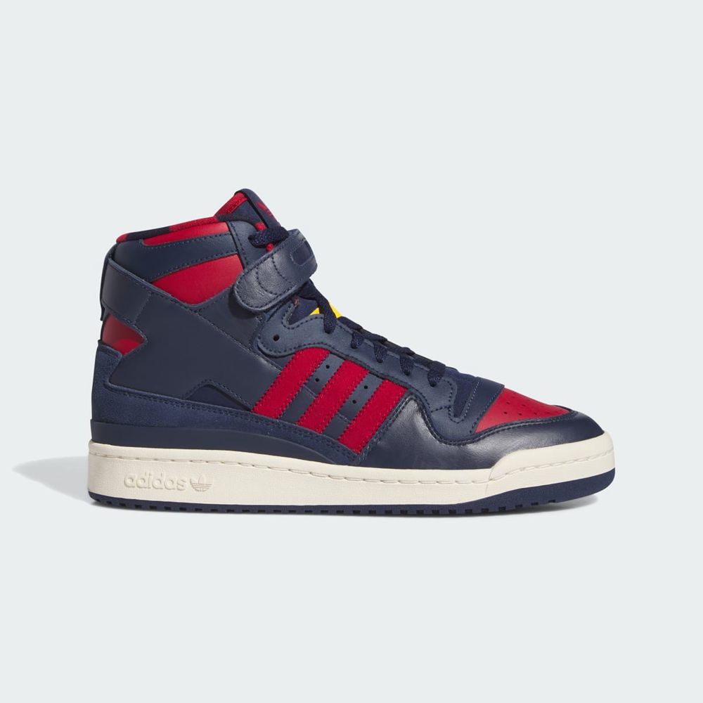 Basket Montante Adidas Forum 84 High Bleu Marine Blanche Rouge Homme | KTV-26171669