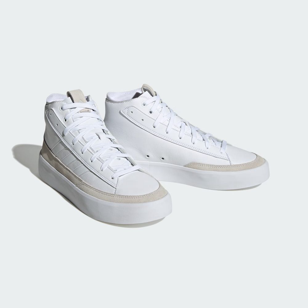 Basket Montante Adidas Znsored Hi Blanche Homme | VFZ-82695884