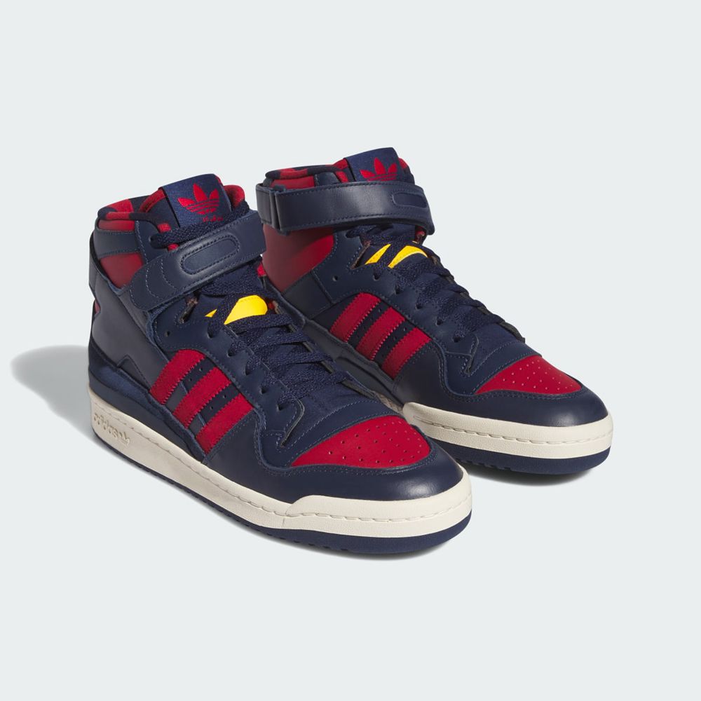 Basket Montante Adidas Forum 84 High Bleu Marine Blanche Rouge Homme | KTV-26171669