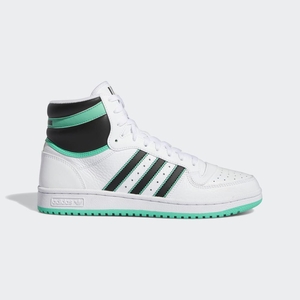 Basket Montante Adidas Top Ten RB Blanche Noir Vert Homme | KGK-57870438