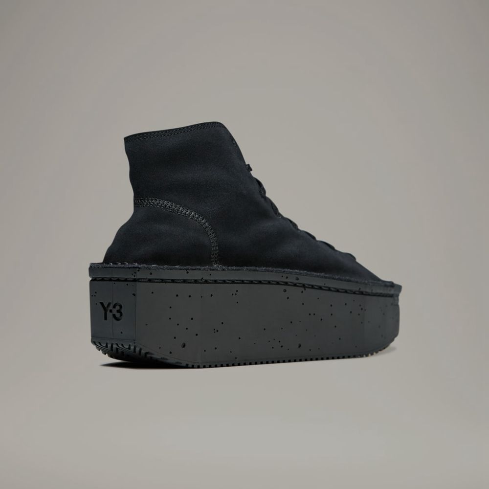 Basket Montante Adidas Y-3 Brick Court Hi Noir Homme | JGR-32494192