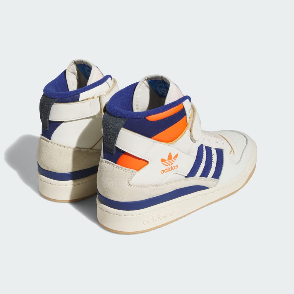 Basket Montante Adidas Forum 84 High Blanche Bleu Orange Homme | HJX-29613038