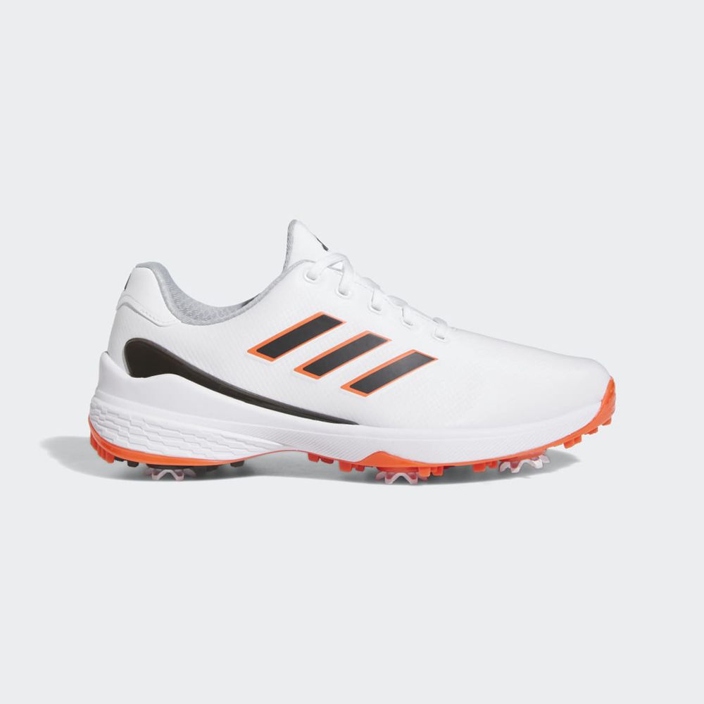 Chaussures De Golf Adidas ZG23 Blanche Noir Rouge Homme | BPX-87267124