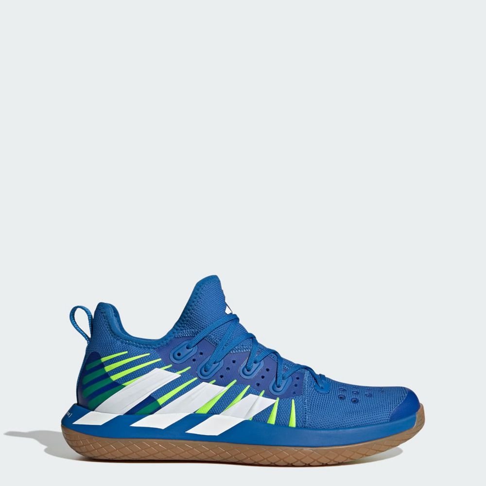 Chaussure Adidas Stabil Next Gen Bleu Blanche Vert Homme | WAB-64347251