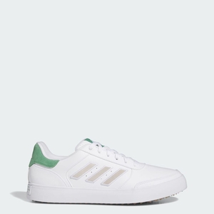 Chaussures De Golf Adidas Retrocross 24 Spikeless Blanche Vert Homme | MIC-30851068