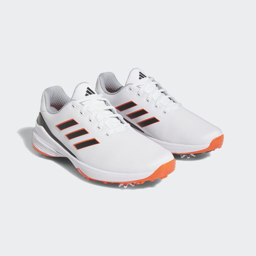 Chaussures De Golf Adidas ZG23 Blanche Noir Rouge Homme | BPX-87267124