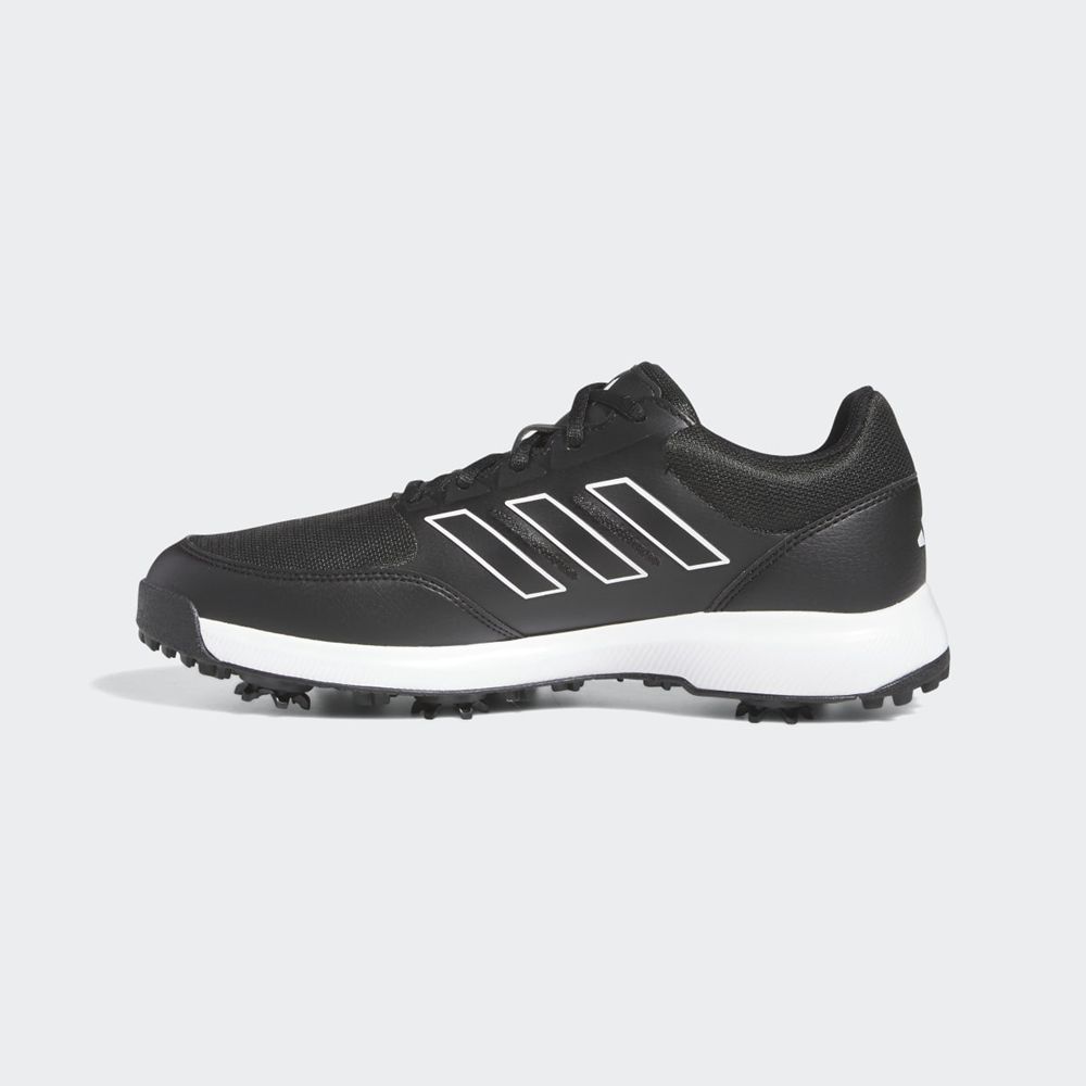 Chaussures De Golf Adidas Tech Response 3.0 Noir Blanche Homme | GAQ-69868538