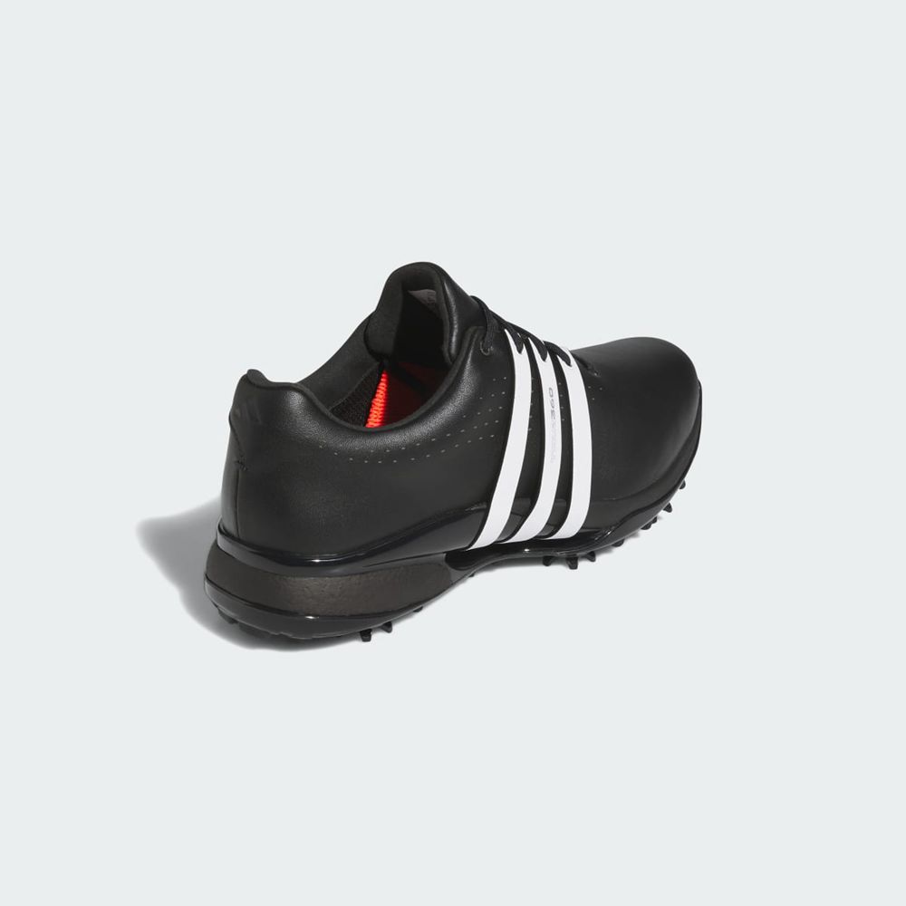 Chaussures De Golf Adidas Tour360 24 Wide Noir Blanche Homme | UAM-49012836