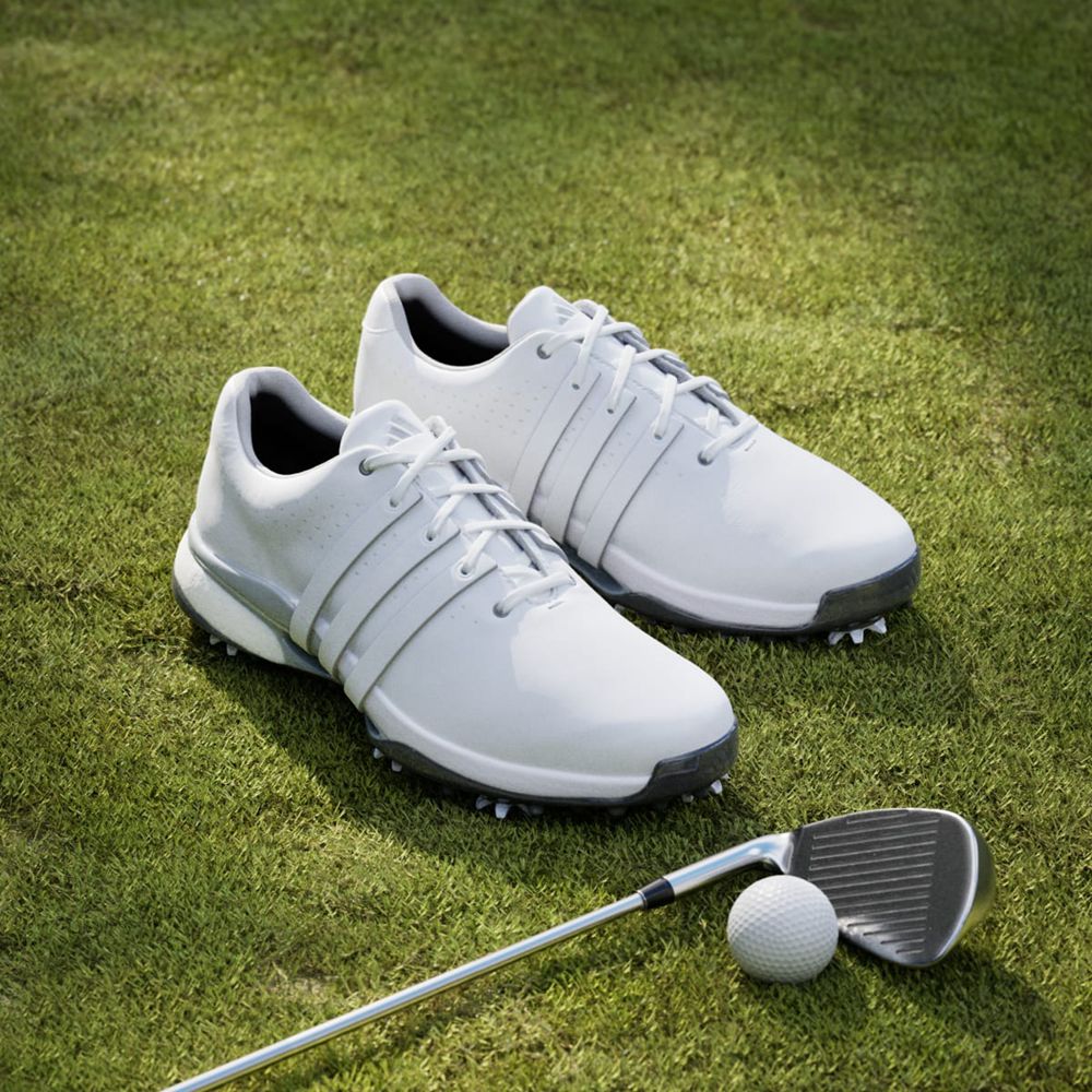 Chaussures De Golf Adidas Tour360 24 Blanche Argent Homme | DGN-43698118