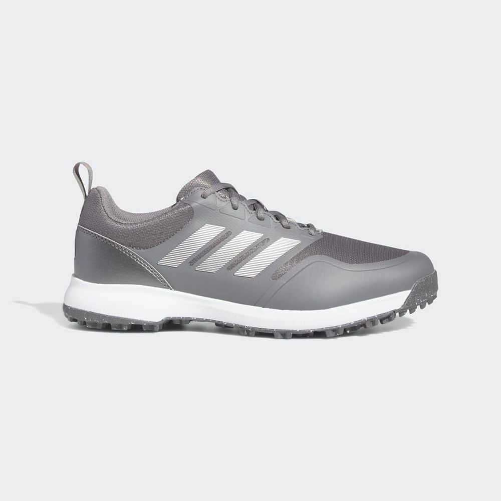 Chaussures De Golf Adidas Tech Response SL 3.0 Wide Grise Argent Doré Homme | QKB-54129217