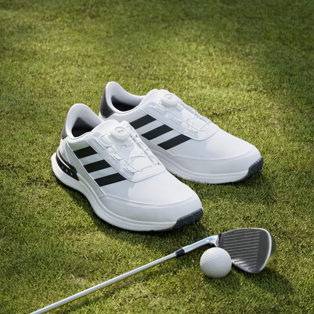 Chaussures De Golf Adidas S2G Spikeless BOA 24 Wide Blanche Noir Homme | JVT-77085037