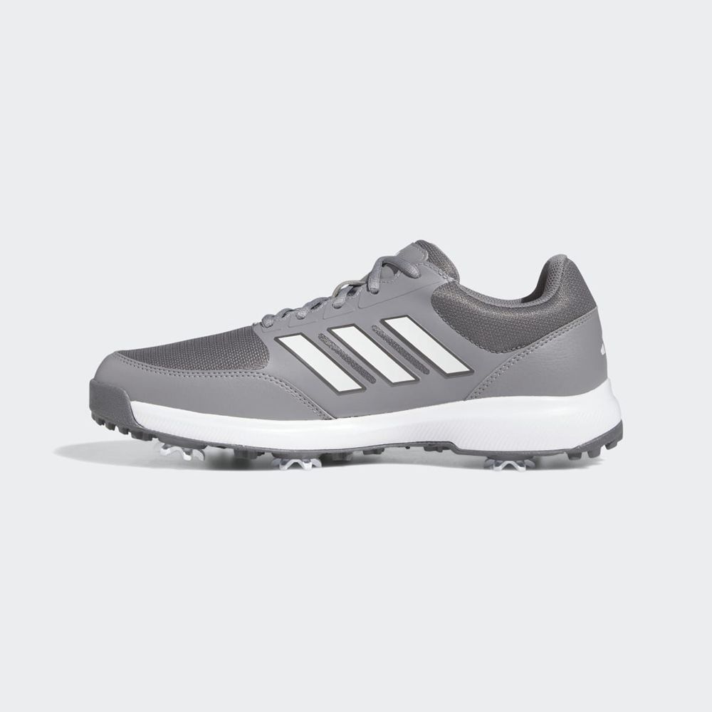 Chaussures De Golf Adidas Tech Response 3.0 Grise Blanche Homme | WJC-67964411