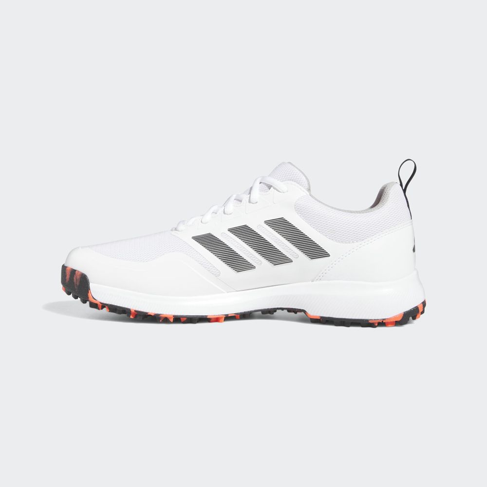 Chaussures De Golf Adidas Tech Response SL 3.0 Blanche Noir Grise Homme | ZIW-27531928