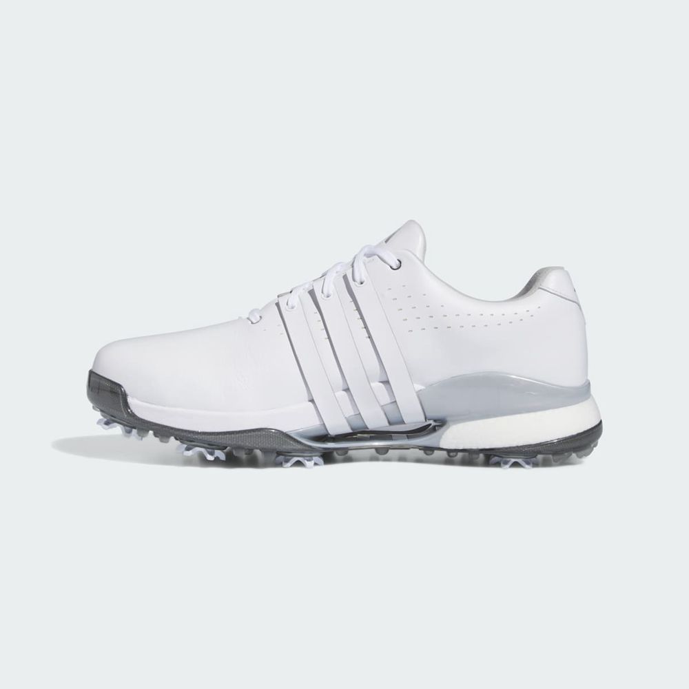 Chaussures De Golf Adidas Tour360 24 Wide Blanche Argent Homme | GXJ-61965886