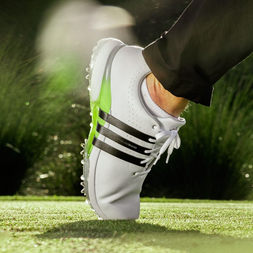 Chaussures De Golf Adidas Tour360 24 Blanche Noir Vert Homme | WAB-99480580