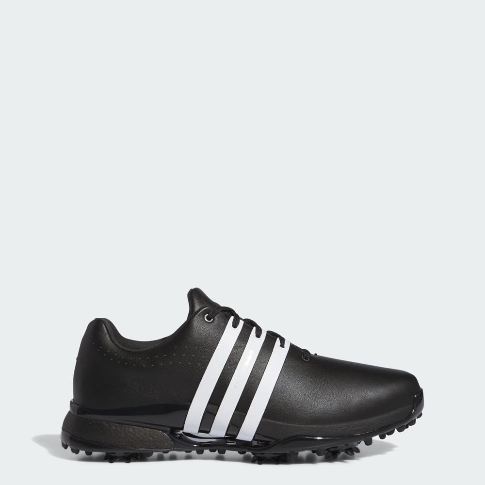 Chaussures De Golf Adidas Tour360 24 Noir Blanche Homme | NDF-40278780