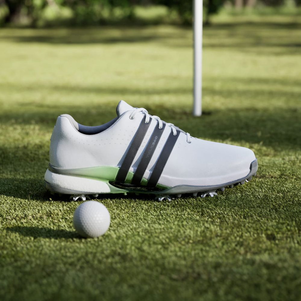 Chaussures De Golf Adidas Tour360 24 Blanche Noir Vert Homme | WAB-99480580