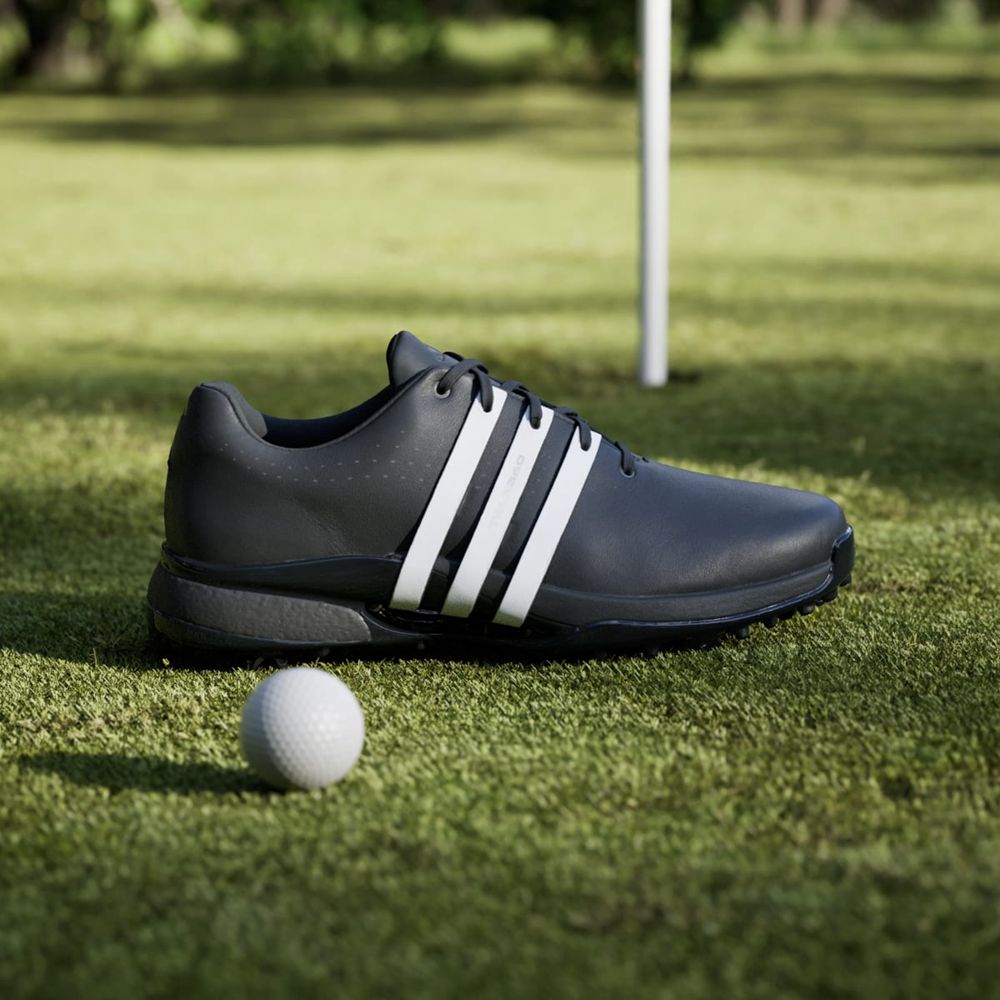 Chaussures De Golf Adidas Tour360 24 Noir Blanche Homme | NDF-40278780