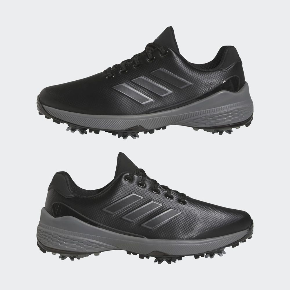 Chaussures De Golf Adidas ZG23 Noir Argent Homme | ZAV-91428314