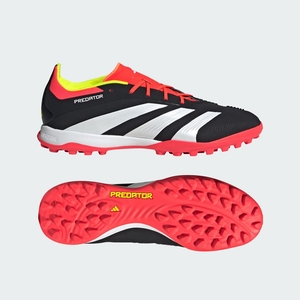 Chaussure de Foot Adidas Predator 24 Elite Turf Noir Blanche Rouge Homme | OSX-44680279