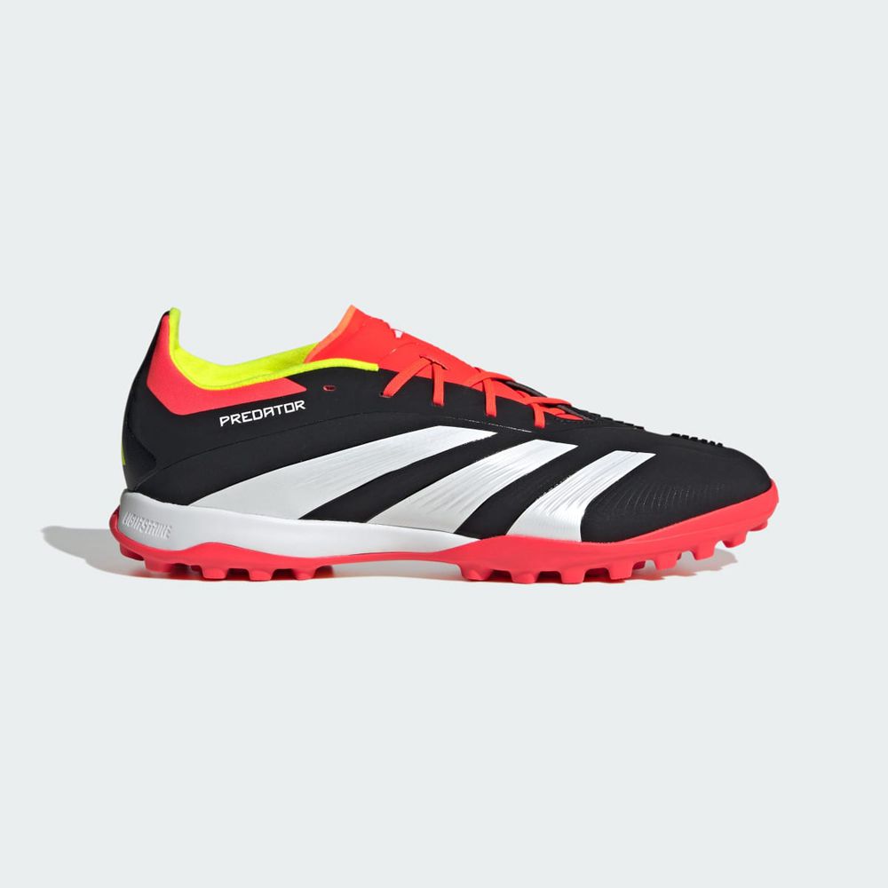 Chaussure de Foot Adidas Predator 24 Elite Turf Noir Blanche Rouge Homme | OSX-44680279