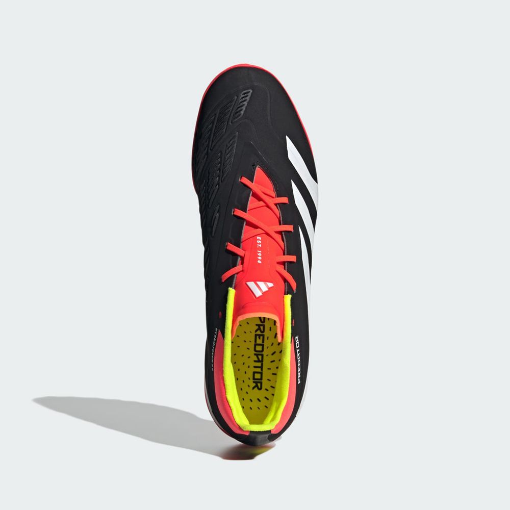 Chaussure de Foot Adidas Predator 24 Elite Turf Noir Blanche Rouge Homme | OSX-44680279