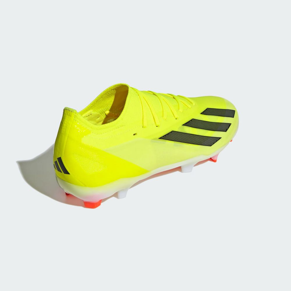 Chaussure de Foot Adidas X Crazyfast Pro Firm Ground Jaune Noir Blanche Homme | RSK-96815372